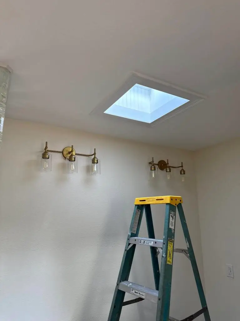 light fixtures and skylights